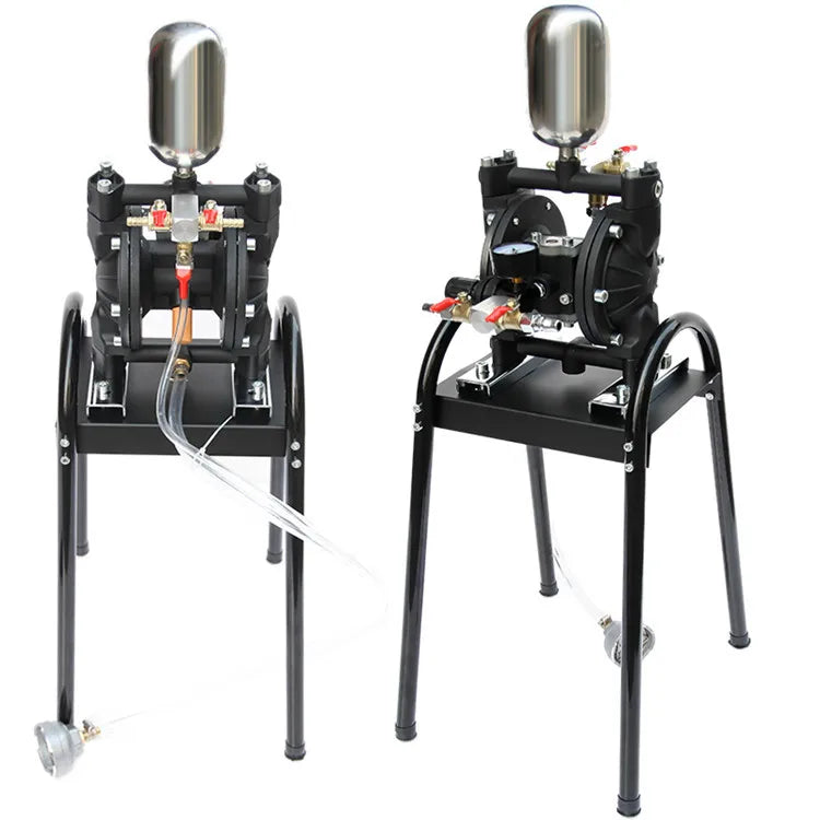 Pneumatic Auto Spray Painting Machine A-20 Heavy Duty Air Operated Double Diaphragm Pump for Paint Pressure Tank and Spray Gun