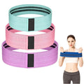 Workout Fabric Booty Elastic Bands Yoga Stretch Band Hip Resistance Band Set