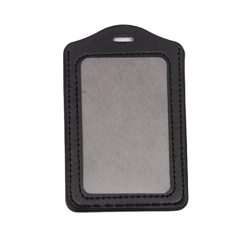 Good Quality Cheap Price Vertical and Horizontal PU Leather Id Card Holder From Verfied Supplier