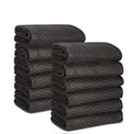 Reusable Weighted Furniture Protection Moving Blanket Cotton & Polyester 72x80 Inch Portable Four Seasons Use