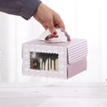 4 Inch Cake Boxes Wholesale pink Birthday Cake Box with Handle