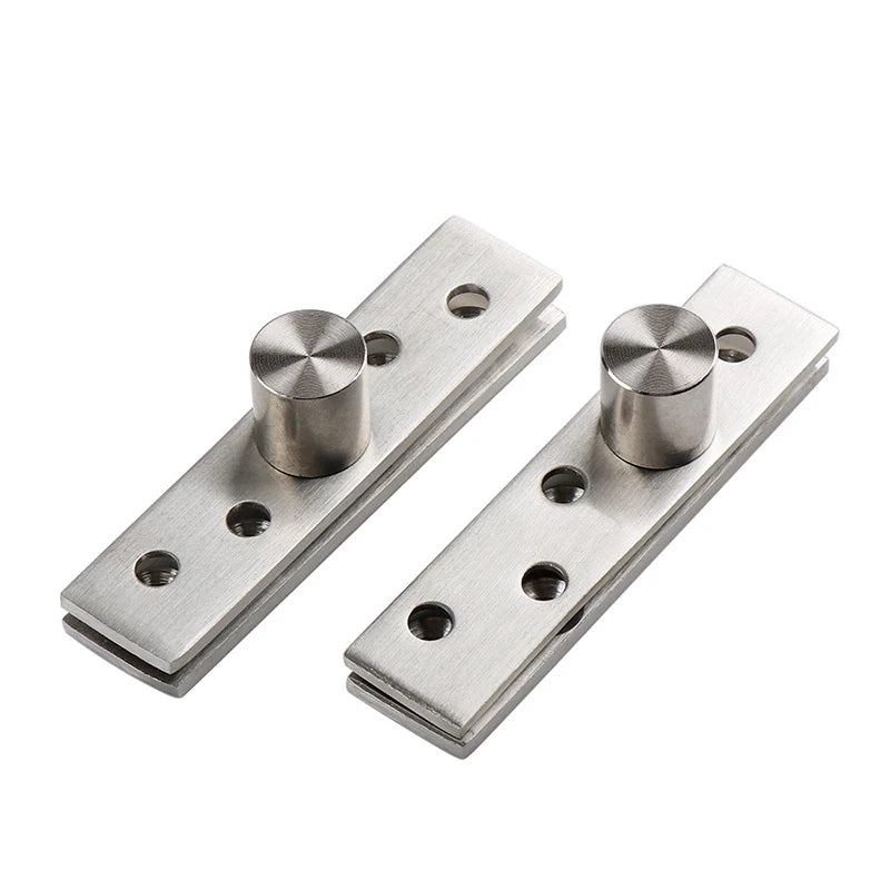 Stainless Steel 360 Rotating Shaft Rotary Door Hidden Hinge Heaven and Earth up and Down Rotating Shaft Other Hardware Furniture