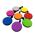 OKSILICONE Dog Tags for Sale Engravable Slides on Dog Qr Code Personalized Pet Cat Id Tag Collar Accessories Silicone Pet Tags