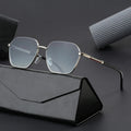 Metal Frame Punk Sunglasses for Men 2024 Luxury Brand Black Steampunk Round Eyewear Women Vintage Shades Eyeglasses