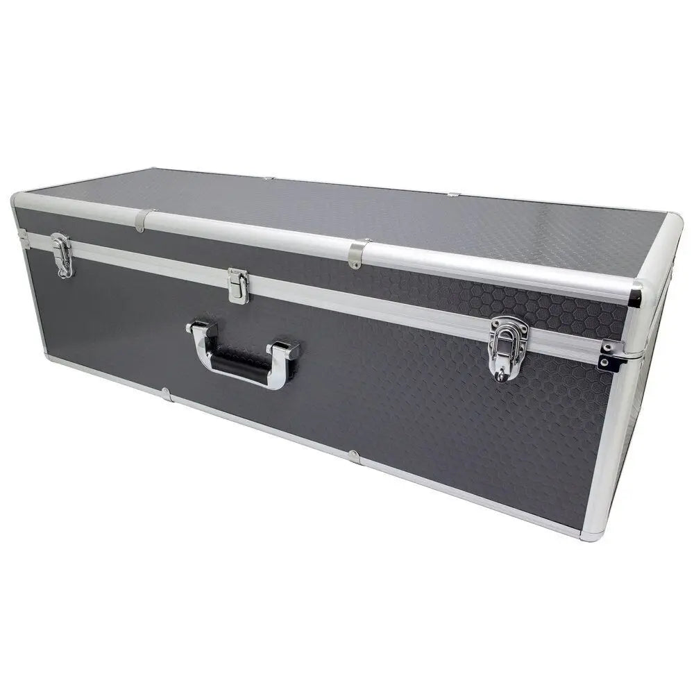 Large Silver Flight Storage Case with Customizable Foam Long-lasting Telescope Tool Box Trunk Chest Support for OEM & ODM