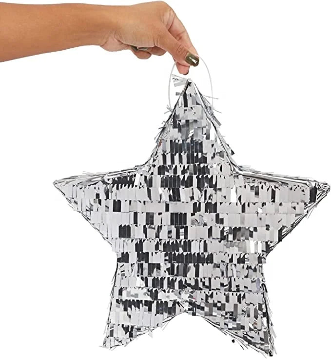 Small Colorful Paper Star Pinata for Birthday Christmas Bride to Be Wedding Parties-Decorations & Accessories