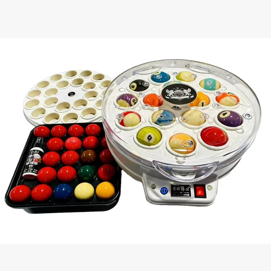 Premium Factory Sell 2 in 1 Double Use Billiard Balls Washing Polisher Cleaner for Pool Snooker Ball MegaBDM