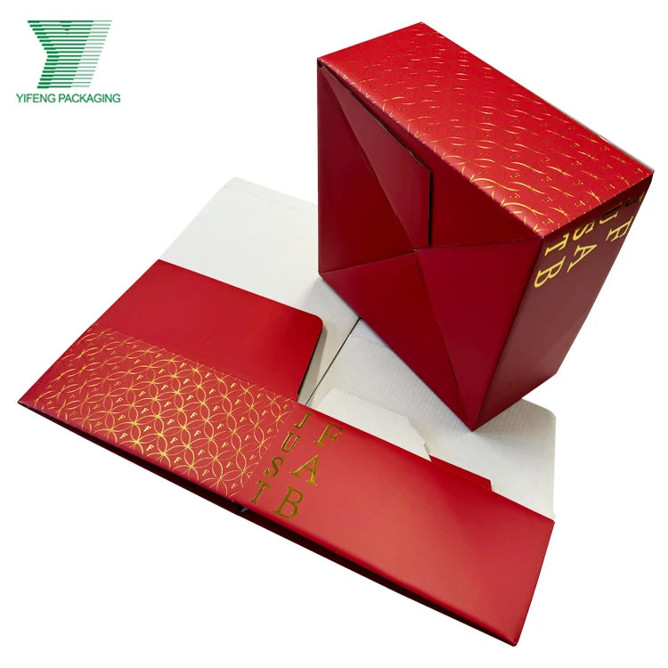 Custom Printed Kraft Paper Box Eco-Friendly Gift Packaging Box with Logo Corrugated Shipping Boxes Wholesale