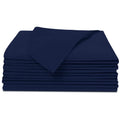 Highly Absorbent Navy Blue Cloth Napkins Spun Polyester Dinner Cloth Napkins 20 Inch for Restaurants Events and Wedding Party