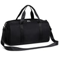 Black Travel Bags With Shoe Compartment Wholesale Custom Fold Bag Duffle for Women Gym Weekend Travel Bags