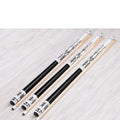 57-Inch Stainless Steel Joint 13mm Cue Tip Canadian Maple Wood Pool Cue Stick Snooker & Billiard Cues
