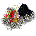 100pcs Lanyard Lariat Strap Cords Lobster Clasp Rope Keychains Hooks Mobile Charms Keyring Bag Jewelry Accessories