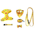 Ready to Ship on Stock Low MOQ Fashion Eco Friendly Soft Comfortable Neoprene Print Adjustable Pet Dog Harness Set