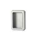RTS Rectangular Tin Box Custom Logo Metal Window PVC Gift Tin Box Empty Food Tin Box for Personal Care Packaging