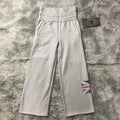 DENIMGUYS Men's Streetwear Sweatpants Embroidery Applique French Terry Elastic Waistband Men Y2k Patchwork Jogger Sweat Pants