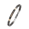 Custom 316 Stainless Steel Ceramic Bracelet Jewelry New Arrivals Gifts PVD Gold Plated Friendship Bangle With Zircon Bracelets