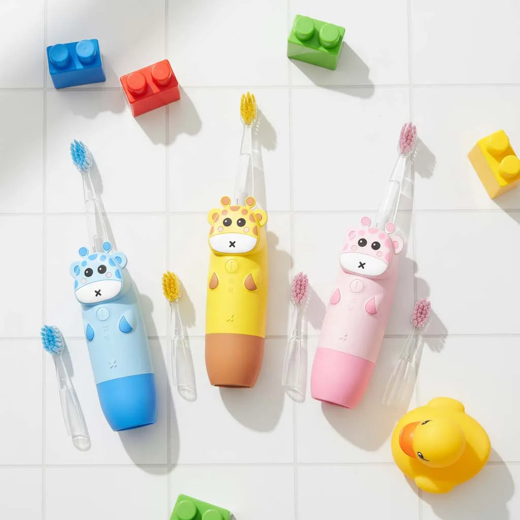 LED Light Automatic Electric Toothbrush Kids 4 Modes Deep Cleaning Waterproof OEM ODM Battery Tooth Brush