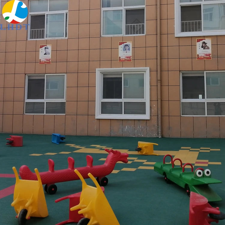 Outdoor Badminton Court Kindergarten Sports Flooring Hockey Court Tennis Tiles Multipurpose
