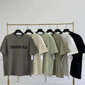 Mens Solid Formal O-Neck Heavyweight Oversized 100% Cotton T-Shirt