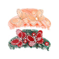 High End Design Butterfly Acetate Hair Clips 10.5CM Big Hair Claw Strong Hold Thick and Long Hair