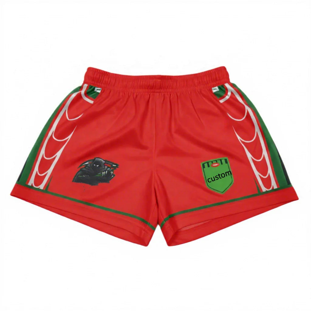 Custom Logo Polyester Gym Biker Running Sports Mesh Kids Basketball Shorts Breathable Plus Size with Pockets
