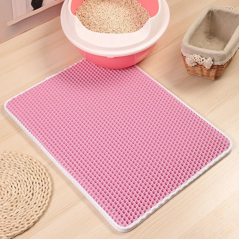 Wholesale Double Layer Easy-To-Clean Cat Litter Pad Eva Cat Litter Pad