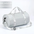 Custom Logo Large Capacity Sports Training Gym Bag Waterproof Nylon Polyester Lightweight Travel Luggage Yoga Fitness for Tote
