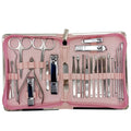 26pcs Professional Stainless Steel Nail Clipper Travel & Grooming Kit Nail Tools Manicure & Manicure Set