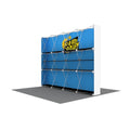 10x8 Portable New Design Collapsible Exhibition Promotional Storage Shelf Display Tension Fabric Trade Show Pop up Stand