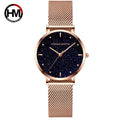 Hannah Martin Watch Factory Japan Movement 3 Bar Wholesale Low Price Minimalist Custom Logo Luxury Quartz Wrist Watch for Women