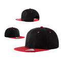 OEM ODM Customized Flat Brim  6 Panel 3D Embroidery Snapback Caps Custom Sports Hats With Logo