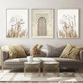 Ramadan Islamic Calligraphy Modern Crystal Porcelain Canvas Painting Muslim Wall Art Poster Printing Living Room Home Decoration