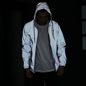 Men's Slim Casual Bomber Jacket Waterproof Nylon/Cotton Reversible Custom Logo & Embroidery Windproof Autumn