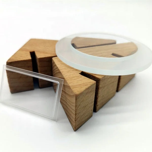 Custom Chemically Clear Transparent Tempered Glass Sheet