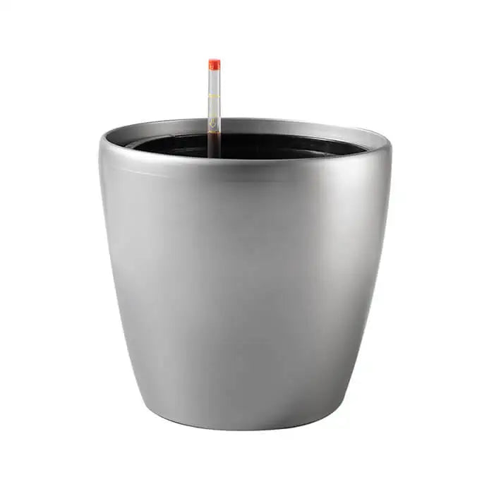 10-inch Polypropylene Self Watering Planters with Water Level Indicator Disco Ball Planter for Garden Use Country Style