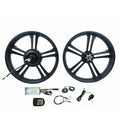 20inch*4.0 Electric Bike 48v 750w Rear Hub Motor Wheel Ebike Front Rim Aluminum Alloy With KT LCD5 Display Controller Kit