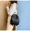 Twinkle Factory PU Leather Women Travel Backpack Waterproof Design Backpacks New Trendy Fashion Bag