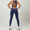 OEM Sports Romper Compression One Pieces Workout Bodysuit Quick Drying Scrunch Yoga Fitness Jumpsuit for Women