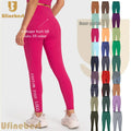 Custom Logo Athletic  High Waisted Inside Pocket Butt Lift Tights Yoga Pants Gym Women Fitness Leggings