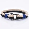 Factory Direct Customized Accept Cotton Rope Bracelet for Male Hot Sale Personalized logo Double Color Rope Bracelet