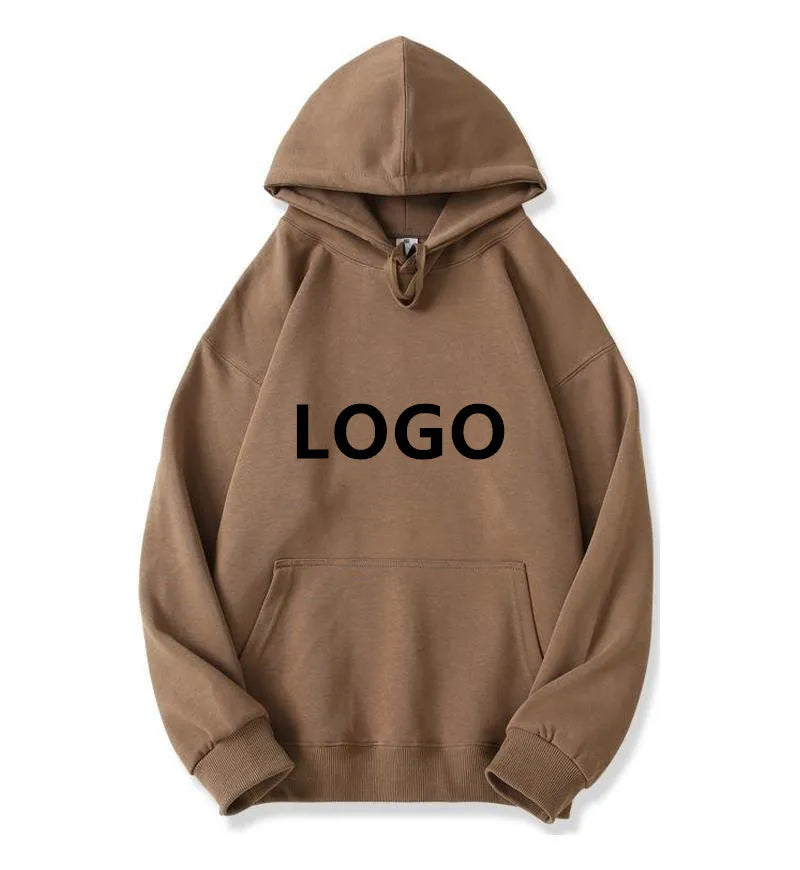 OEM/ODM 400G Women and Men Fashion 400gsm 100% Cotton Custom Printing Logo Heavyweight Oversize Hoodie with Pocket
