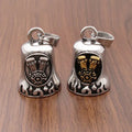 Engrave Men Motorcycle Custom Motorcycle Bells for Bikers Hanger Rotating Bicycle Bell Engine Bell Motorcycle