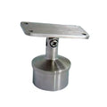 Modern Design Adjustable Flat Saddle Round Tube Handrail Bracket for Villa Application