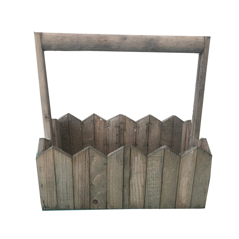 Wooden Storage Boxes for Garden & Home for Flower Pots & Succulents Planters