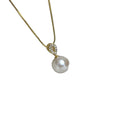 P1184 10-11mm Sterling Silver 18k Gold Plated Freshwater Pearl Beads Pendant Accessory DIY Mountings Wedding Jewelry Wholesale