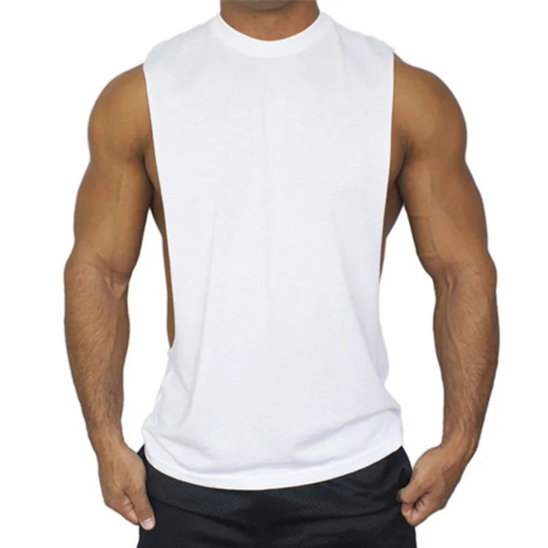 Sports Men's Loose Fitting Training Suit Basketball Running Sleeveless Sweat Wicking Breathable Camisole Fitness Vest