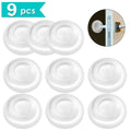Adhesive clear Bumper Pads Door Knob Wall Shield Protector Soft Door Stopper
