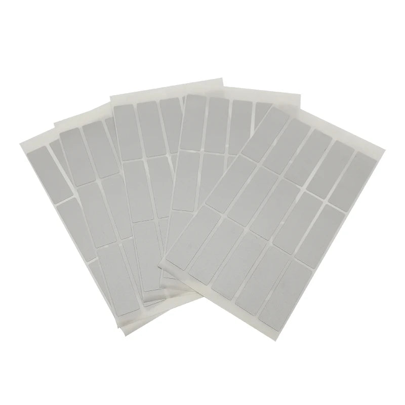 Wholesale Silver Color Sticker in Sheet Scratch Off Sticker Labels Rectangular Scratch Card Stickers