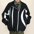 Wholesale Wind Breaker Zip up Jacket Manufacturer Plus Size Men's Jackets Vintage Varsity Cargo Jacket