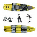 Vicking 13 Foot Single Pedal Kayak Chinese Factory Fishing Kayak LLDPE or HDPE Plastic Material Available for Sale